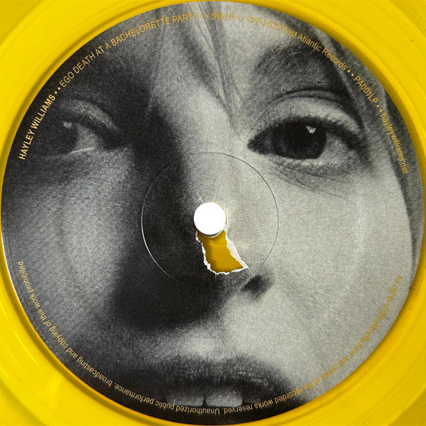Hayley Williams – Ego Death At A Bachelorette Party (2xLP, Yellow Translucent, Post Atlantic, 2025) Image 5