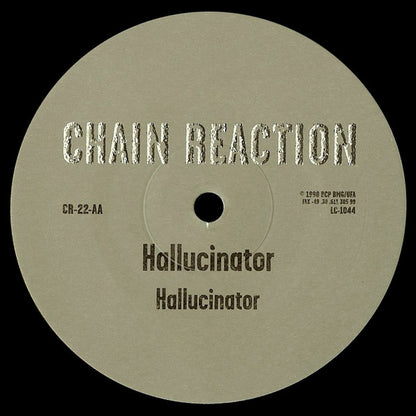 Hallucinator – People (12", Chain Reaction, 1998) Back Cover