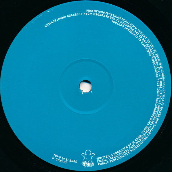 Si Brad – Conapt (12", Toko Records, 2001) Image 3