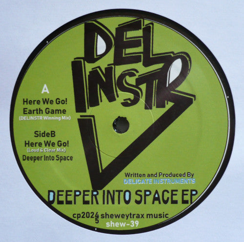 Delicate Instruments - Deeper Into Space EP (12")