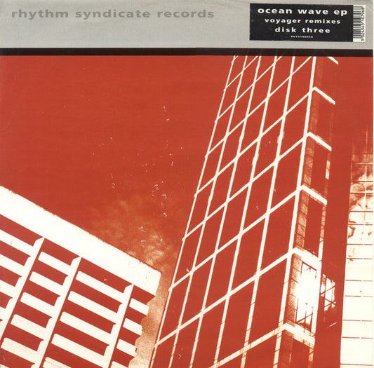 Ocean Wave – Ocean Wave EP (Voyager Remixes) (12", Disc Three, Rhythm Syndicate Records, 2000) Front Cover