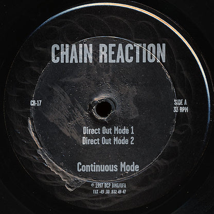 Continuous Mode – Direct Out / Direct Drive (12", Chain Reaction, 1997) Front Cover