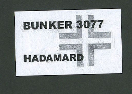 Hadamard – The Moral Core (12", Bunker Records, 2007) Image 3