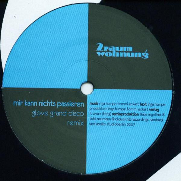 2raumwohnung – Mir Kann Nichts Passieren / Ich Bin Der Regen (12", It.sounds, 2007) Front Cover