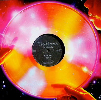 Farah – Law Of Life (12", Italians Do It Better, 2007) Front Cover