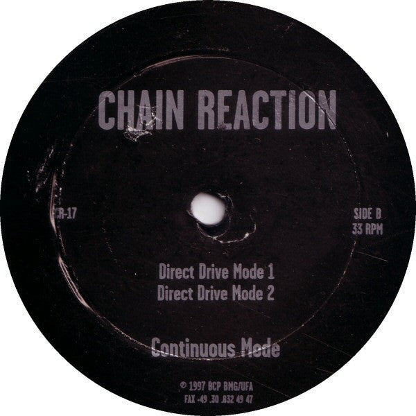 Continuous Mode – Direct Out / Direct Drive (12", Chain Reaction, 1997) Image 4
