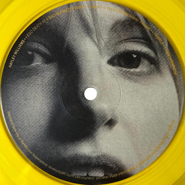 Hayley Williams – Ego Death At A Bachelorette Party (2xLP, Yellow Translucent, Post Atlantic, 2025) Image 7