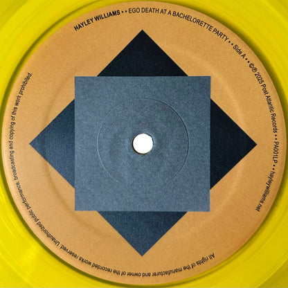 Hayley Williams – Ego Death At A Bachelorette Party (2xLP, Yellow Translucent, Post Atlantic, 2025) Image 4