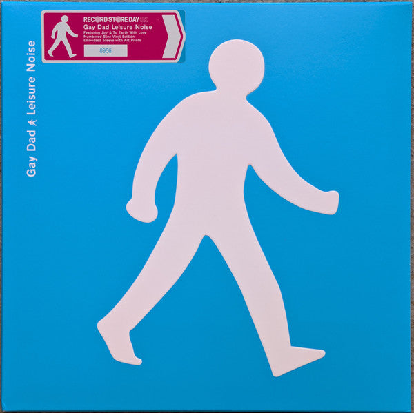 Gay Dad – Leisure Noise (LP, Blue, London Records, 2026) Front Cover