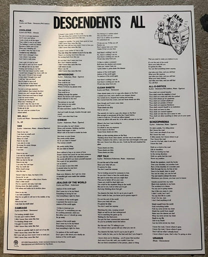 Descendents – All (LP, ORG Music, 2026) Image 5
