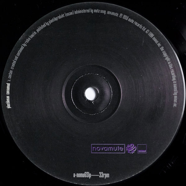 Plastikman – Consumed (3x12", NovaMute, 1998) Image 3