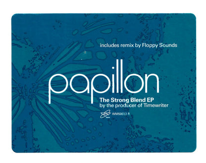 Papillon – The Strong Blend EP (12", Wave Music, 2001) Back Cover