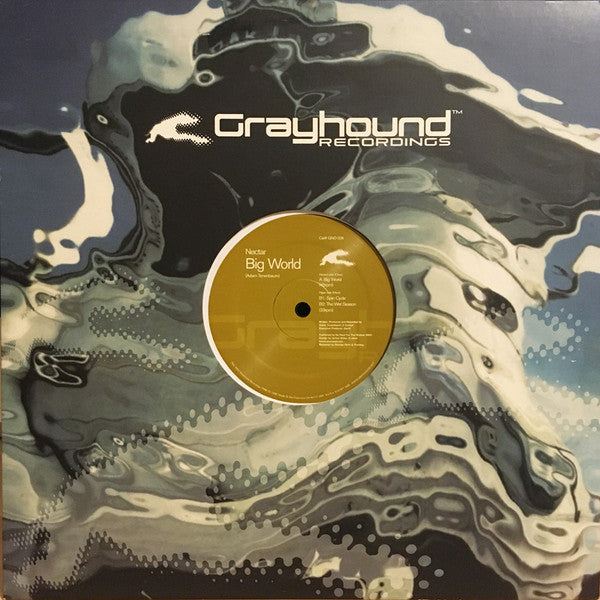 Nectar – Big World (12", Grayhound Recordings, 2002) Back Cover