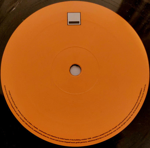 Richie Hawtin – Minus Orange (12", White sleeve, M_nus, 1999) Image 4