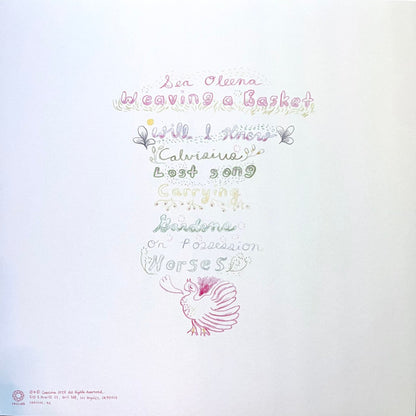 Sea Oleena – Weaving A Basket (LP, Leaf Green, Cascine, 2025) Back Cover