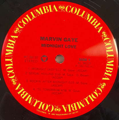 Marvin Gaye – Midnight Love (LP, Columbia, 2026) Image 3
