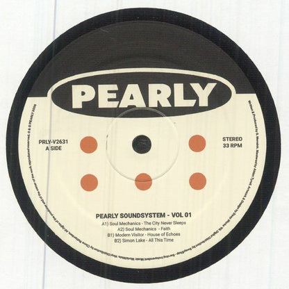 Various – Pearly Soundsystem - Vol. 01 (12", Pearly, 2026) Front Cover