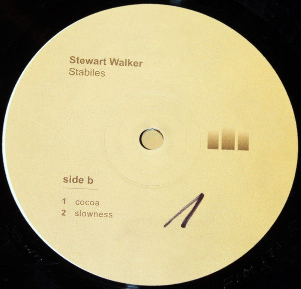 Stewart Walker – Stabiles (2x12", Force Inc. Music Works, 1999) Image 4