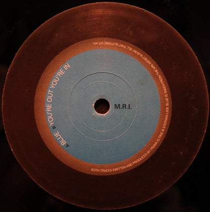 M.R.I. – Blue (12", Force Tracks, 2002) Front Cover