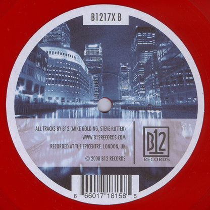 B12 – 32 Lineup (12", Red, B12, 2008) Back Cover