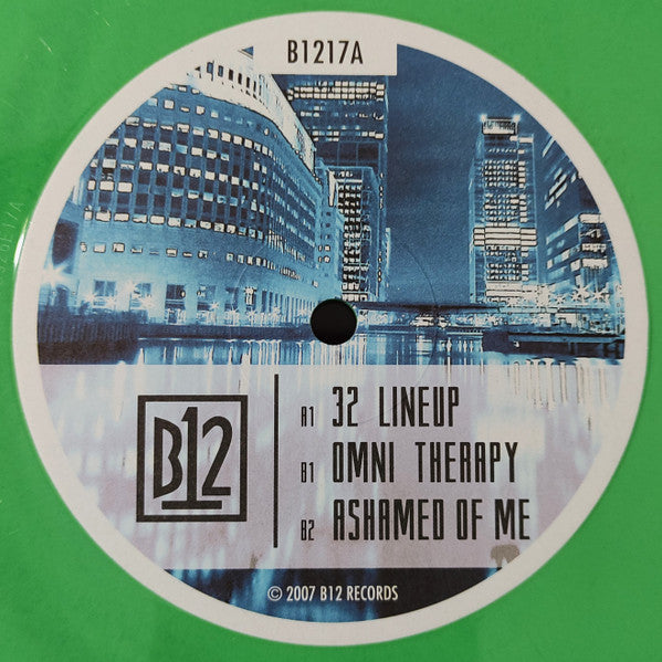 B12 – 32 Lineup (12", Green, B12, 2008) Front Cover