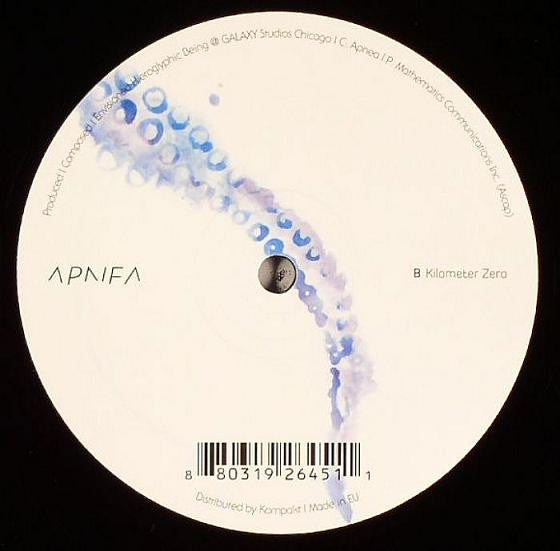 Hieroglyphic Being – Guidance / Direction E.P. (12", Apnea, 2007) Back Cover