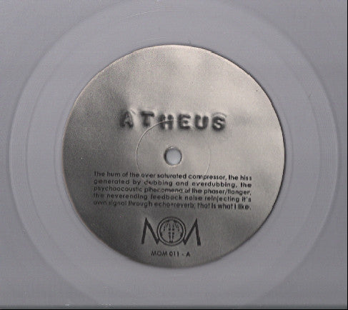 Atheus – InChain FX (12", Clear, Millions Of Moments, 2007) Front Cover