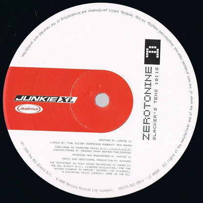 Junkie XL – Zerotonine (12", Manifesto, 2000) Image 3