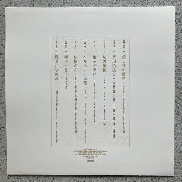 Anthony Mathias – KIssa (LP, 48208 World, 2026) Back Cover