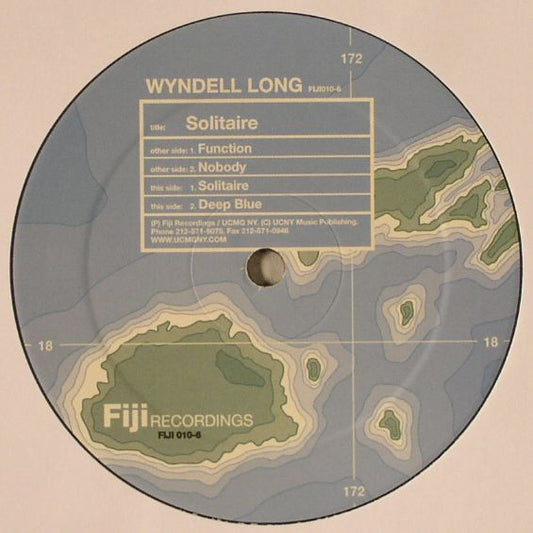 Wyndell Long – Solitaire (12", Fiji Recordings, 2000) Front Cover