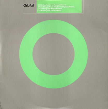 Orbital – Belfast / Nothing Left (2x12", FFRR, 1999) Front Cover