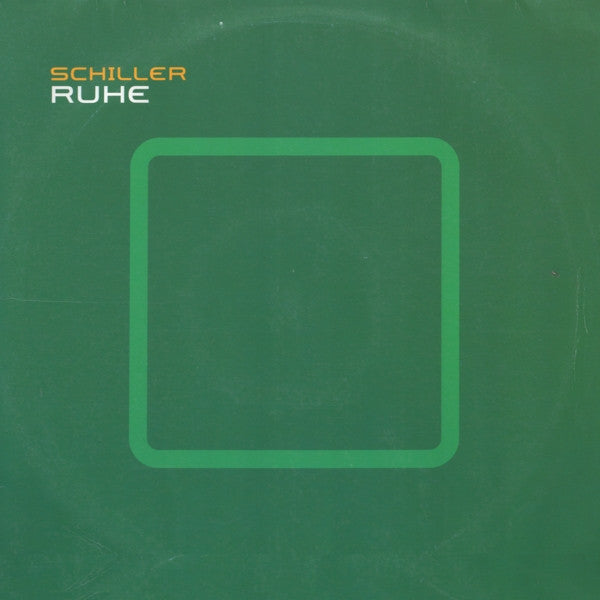 Schiller – Ruhe (12", Green Front Artwork, What's Up ?!, 1999) Front Cover