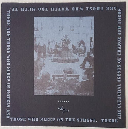 1-Speed Bike – Droopy Butt Begone! (LP, Constellation, 2000) Back Cover