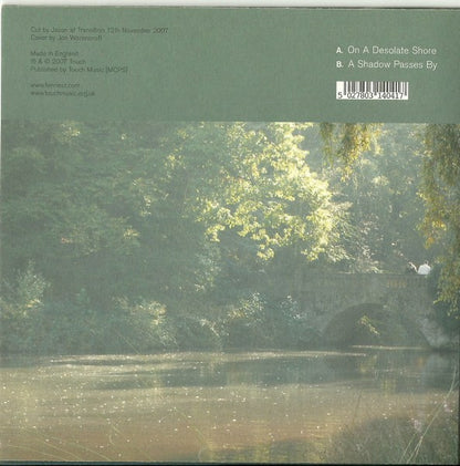 Fennesz – Transition (7", Touch, 2008) Back Cover