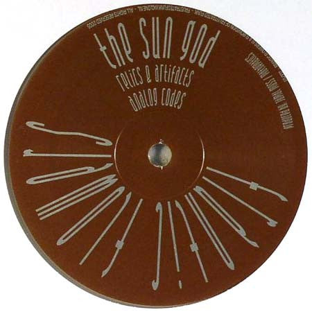 The Sun God – Relics & Artifacts (12", Clear, Translucent, Frantic Flowers, 2005) Front Cover