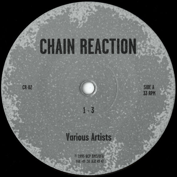 Various Artists – 1-7 (12", Chain Reaction, 1995) Front Cover