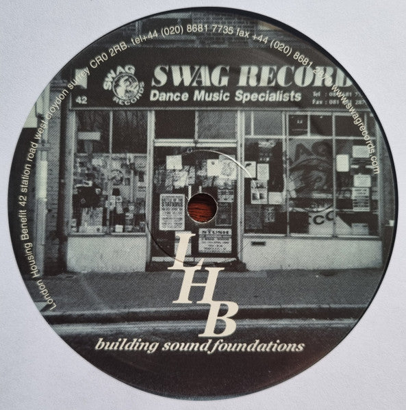 Gideon Jackson – Tribal Experiments / Taj-Mahal (12", London Housing Benefit, 2001) Image 3