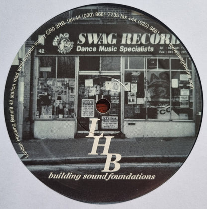 Gideon Jackson – Tribal Experiments / Taj-Mahal (12", London Housing Benefit, 2001) Image 3