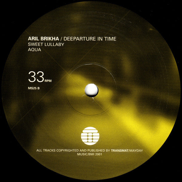 Aril Brikha – Deeparture In Time (2x12", Picture Sleeve, Transmat, 2001) Image 4