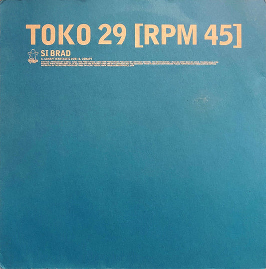 Si Brad – Conapt (12", Toko Records, 2001) Front Cover