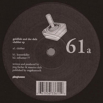 Goldfish Und Der Dulz – Clubber (12", Playhouse, 2002) Front Cover