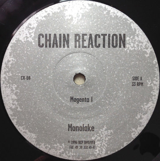 Monolake – Magenta (12", Chain Reaction, 1996) Front Cover