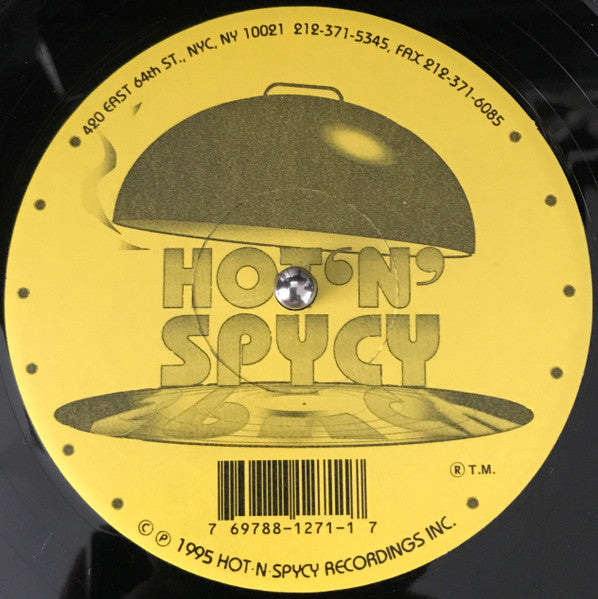 Moraes Featuring Sally Cortez – Welcome To The Factory (12", Hot 'N' Spycy, 1995) Image 5