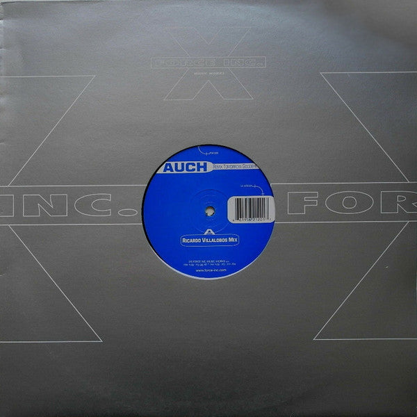 Auch – Remix Tomorrow Goodbye (12", Force Inc. Music Works, 2001) Front Cover