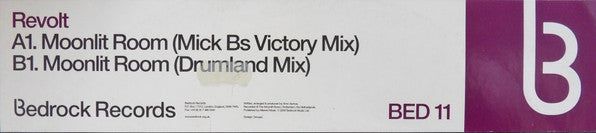 Revolt – Moonlit Room (12", Bedrock Records, 2000) Image 3