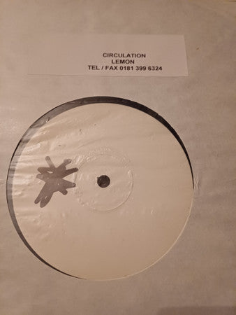 Circulation – Lemon (12", Circulation, 1999) Front Cover