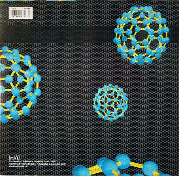 Monolake – Axis Carbon (12", White, Monolake / Imbalance Computer Music, 2005) Back Cover