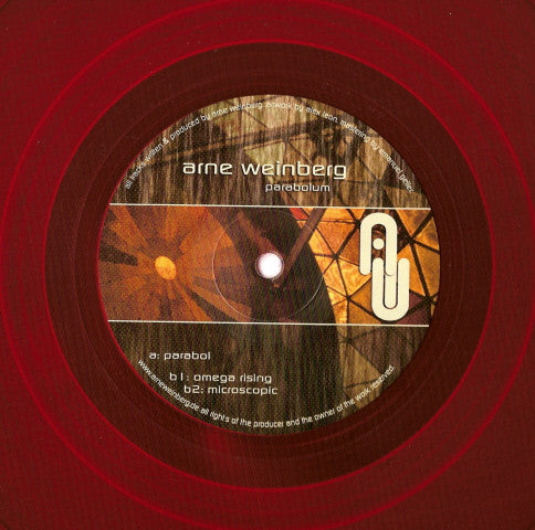 Arne Weinberg – Parabolum (12", Red Translucent, AW-Recordings, 2007) Front Cover