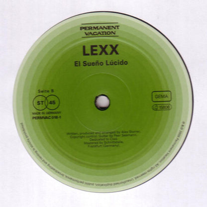 Lexx – Axis Shift (12", Permanent Vacation, 2007) Back Cover