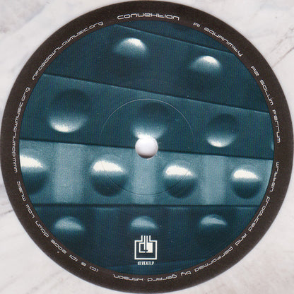 Convextion – Convextion (2xLP, White with Grey/Blue Marbling, Down Low Music, 2006) Image 5
